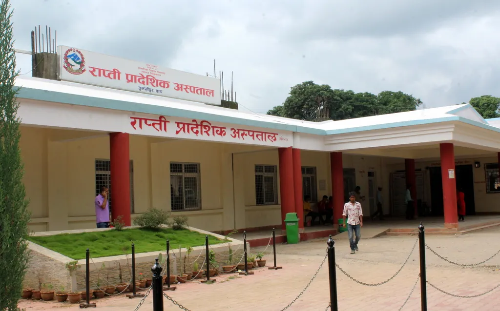 राप्ती प्रादेशिक अस्पतालको डेढ बिघा जग्गा अतिक्रमणमा परेको निष्कर्ष