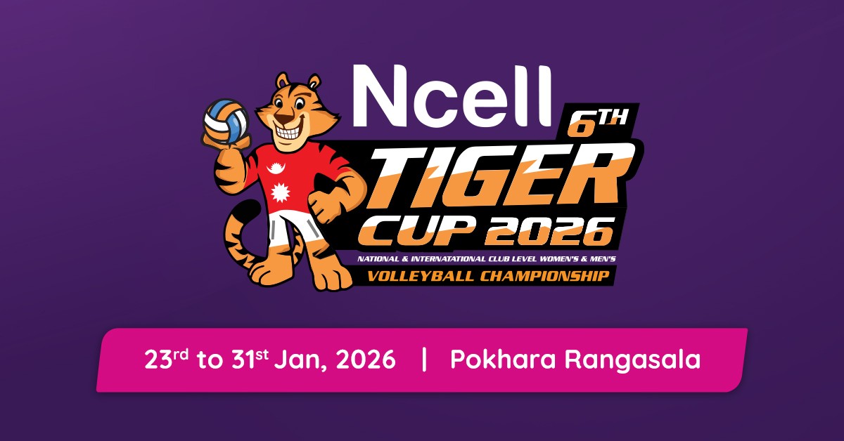 छैठौं टाइगर कपमा एनसेलको सहकार्य