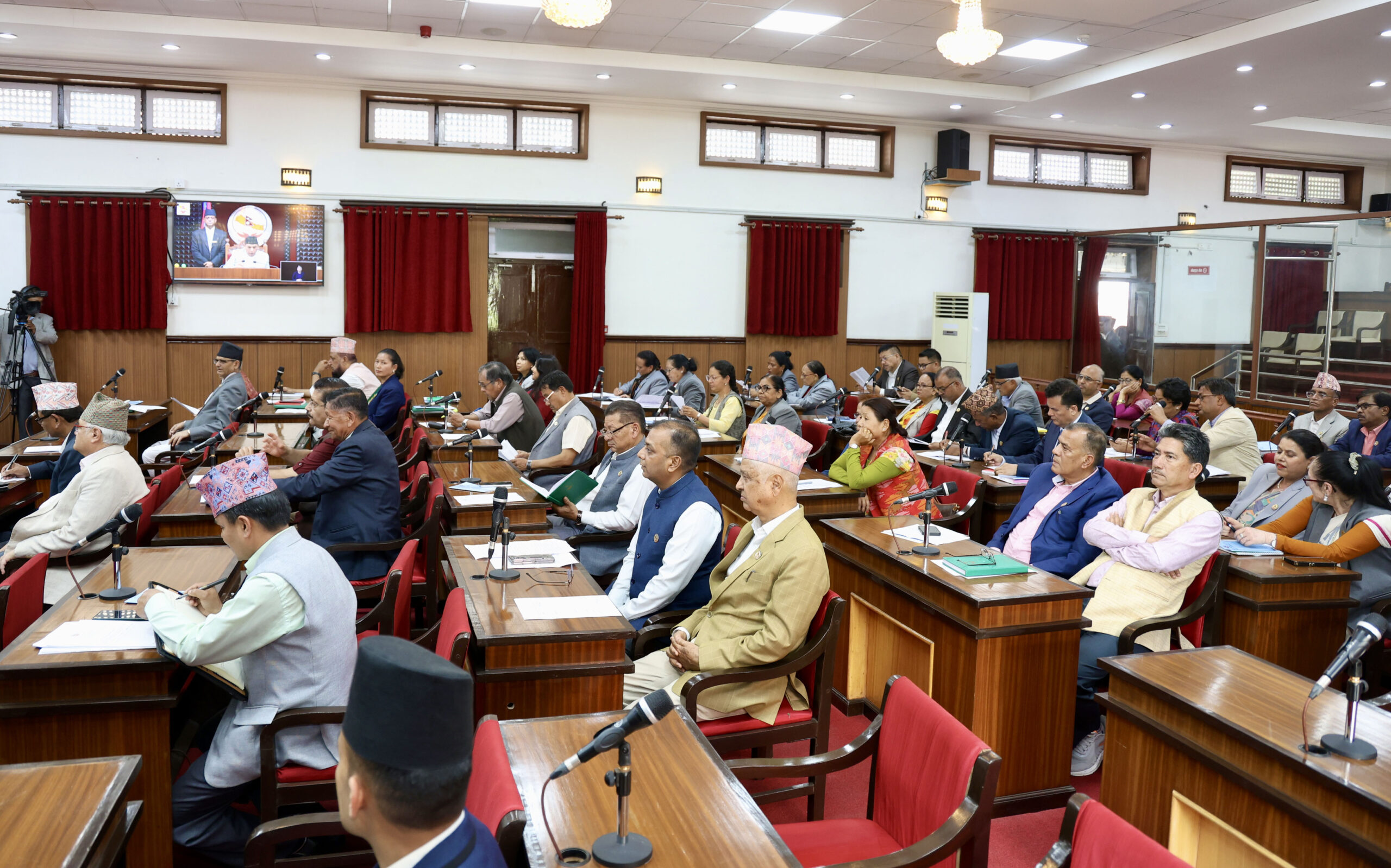 राष्ट्रियसभाः शून्य समयमा समसामयिक विषयमा ध्यानाकर्षण