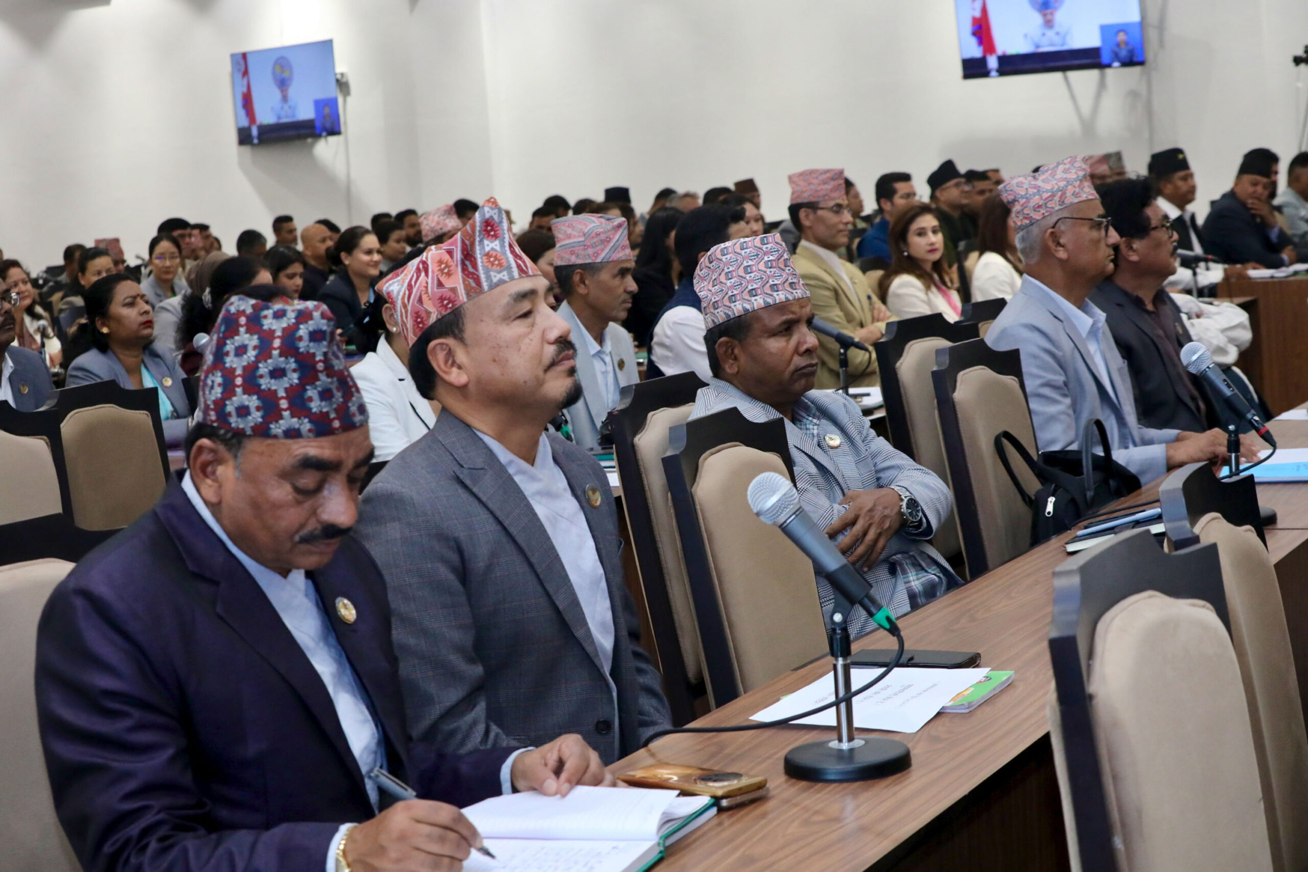 निर्वाचनसम्बन्धी दुई विधेयक प्रस्तुत
