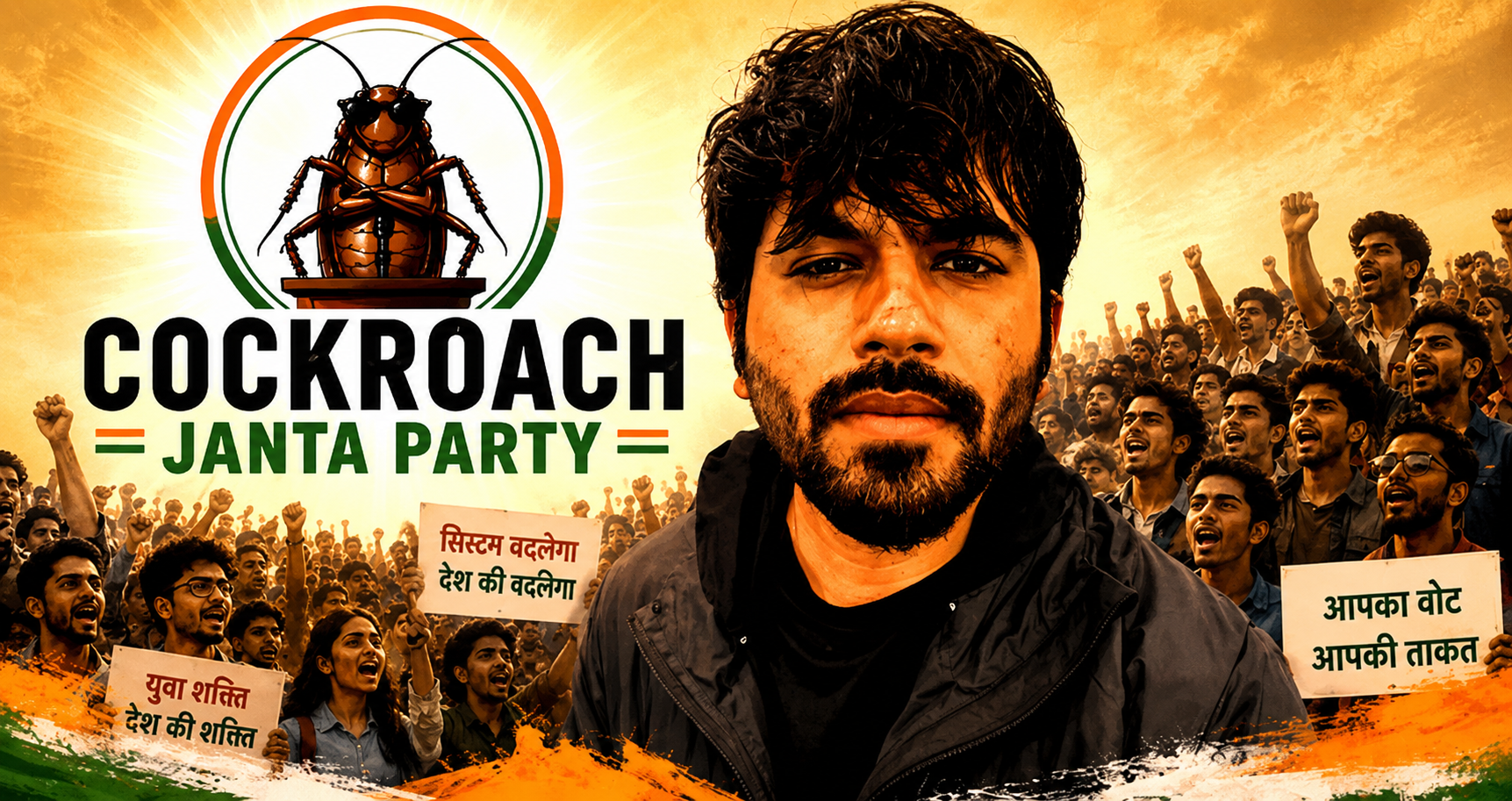 भारतमा ‘ककरोच जनता पार्टी’ को तीव्र चर्चा,चार दिनमै फ्यान फलोइङ १ करोड नाघ्यो
