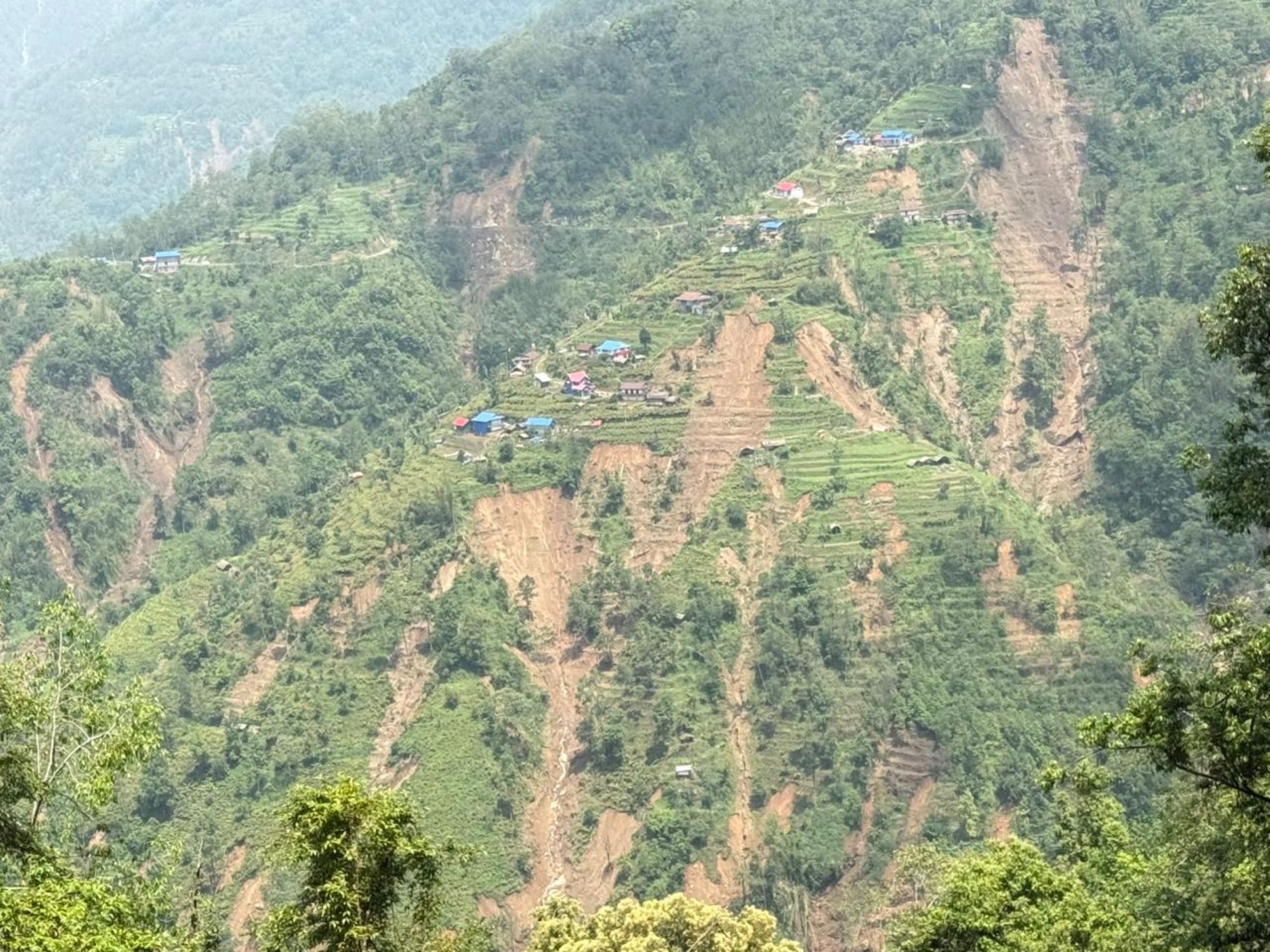 च्याङथापूका २६ घर उच्च जोखिममा