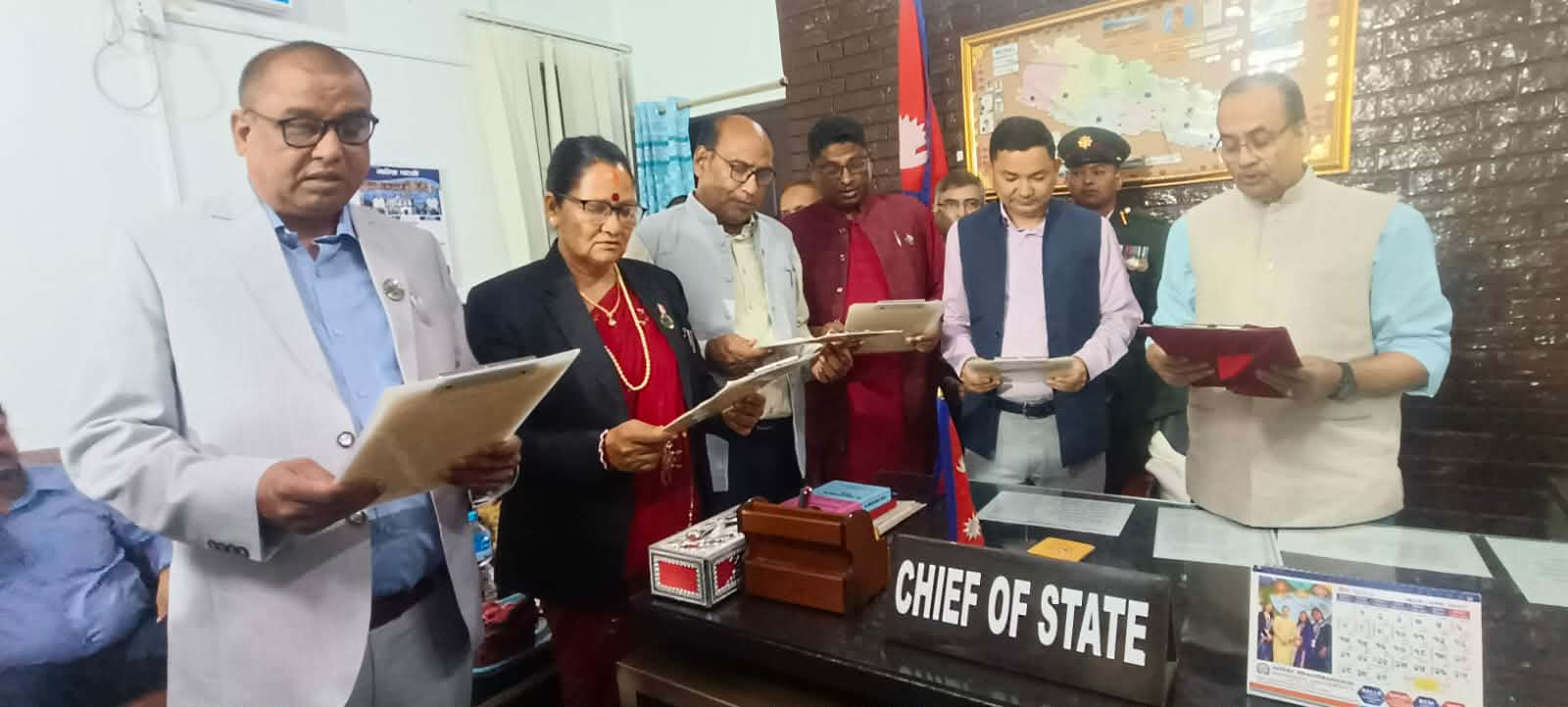 मधेश प्रदेशमा मन्त्रिमण्डलले पूर्णता पायो, नयाँ मन्त्रीद्वारा शपथ ग्रहण