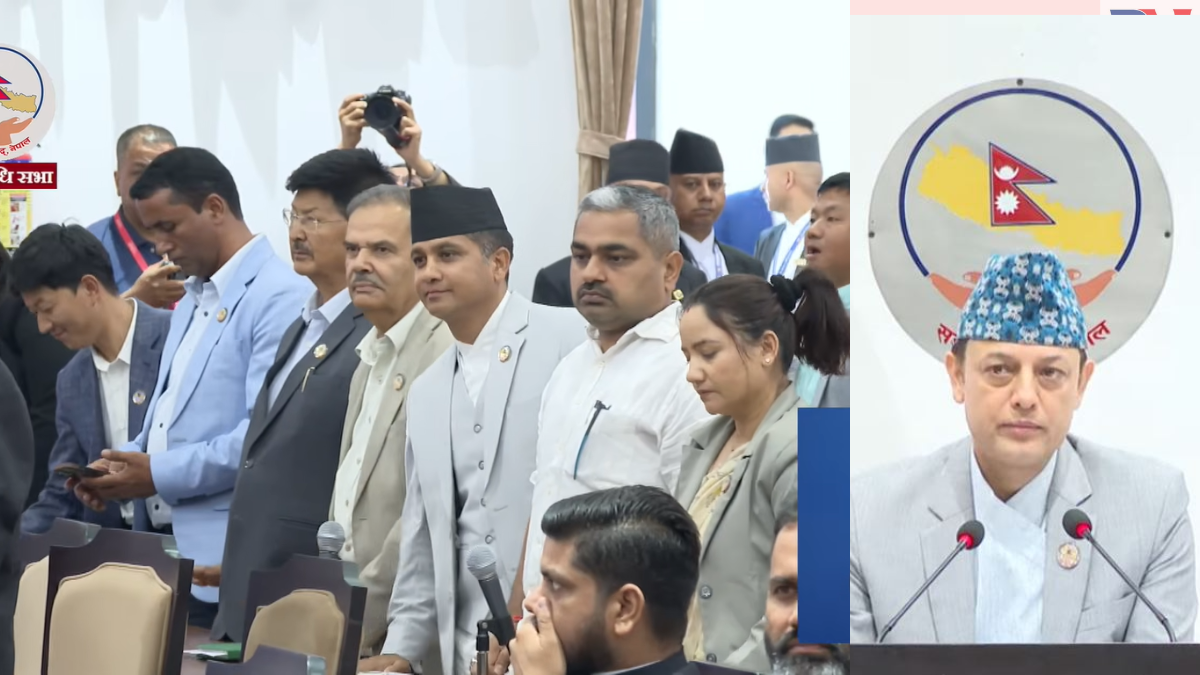 विपक्षीको अवरोध जारी, सभामुखले पेलेरै अघि बढाए संसद्