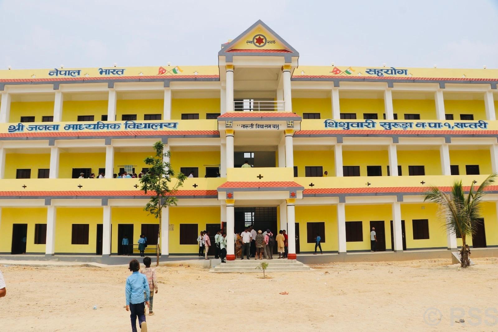 जनता मावि शिशुवारीले पायो सुविधासम्पन्न भवन